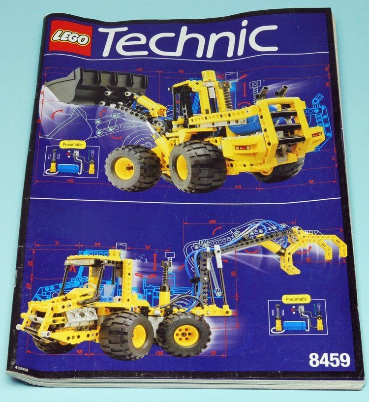 LEGO Technic Schaufelradlader (8459) von 1997 im Classic-Review