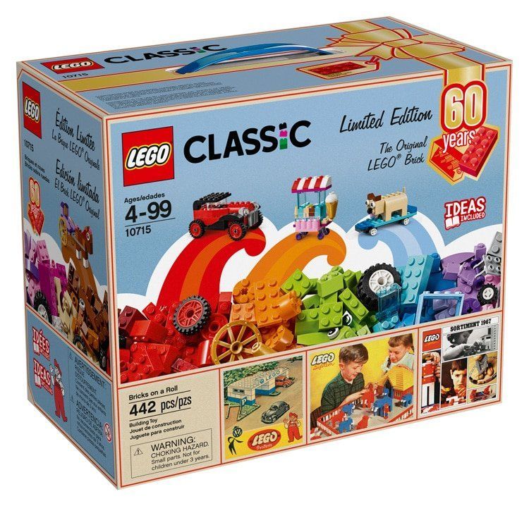 LEGO 10715 Classic Bricks on a Roll 60th Anniversary Limited Edition: Bilder