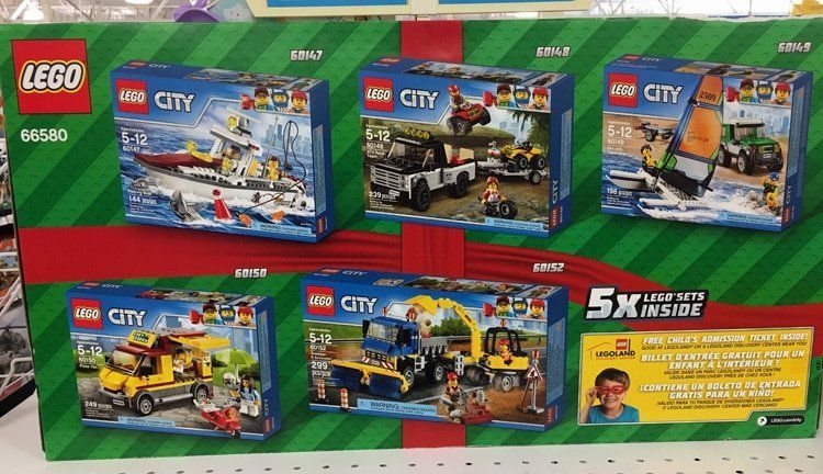 Exklusives LEGO City Holiday Pack (66580) bei ToysRUs in den USA
