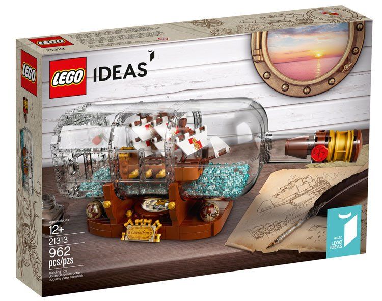 LEGO Ideas 21313 Schiff in der Flasche kommt am 1. Februar für 69,99 Euro