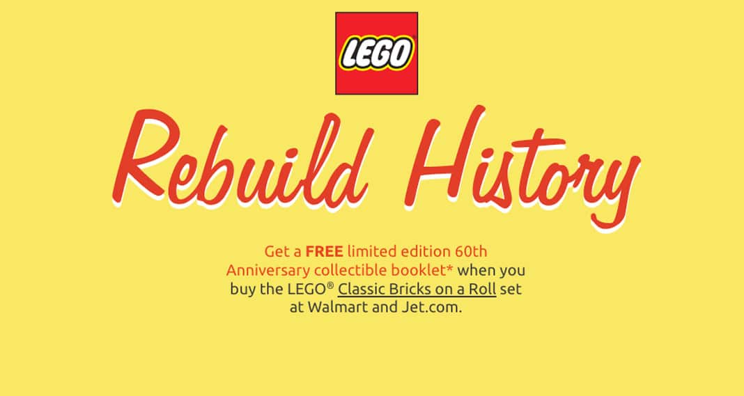 lego walmart rebuild history