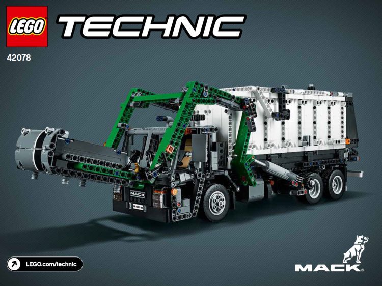 Bauanleitungen für die LEGO Technic B-Modelle 42077 und 42078