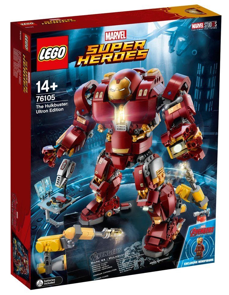 LEGO 76105 Super Heroes UCS Hulkbuster im Online-Shop gelistet
