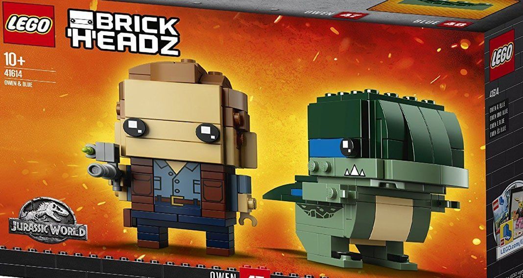 lego  brickheadz jurassicworld