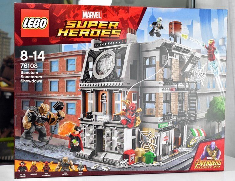 LEGO 76108 Super Heroes Sanctum Sanctorum Showdown ausgepackt