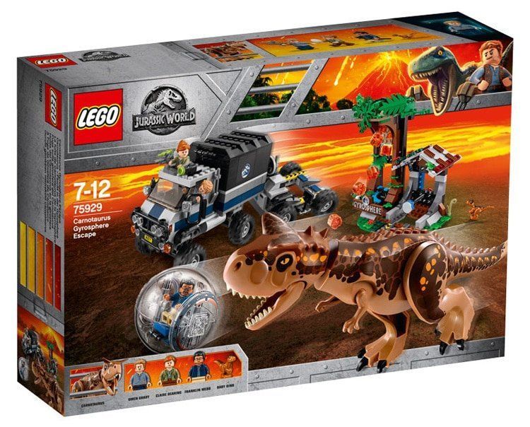 LEGO Jurassic World Fallen Kingdom: Offizielles Bildmaterial zu allen Sets