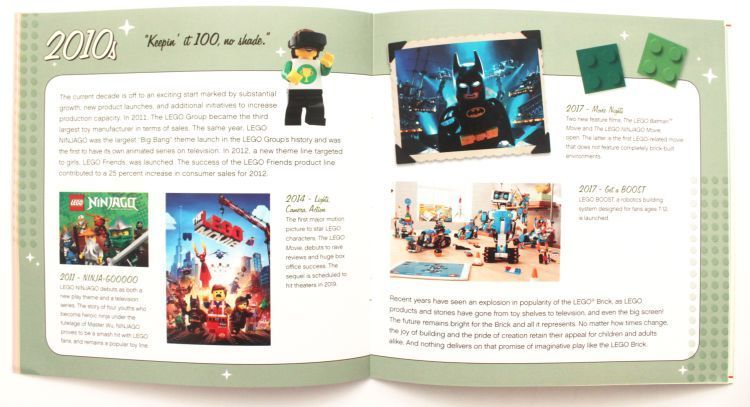 LEGO Classic 60th Anniversary Collectible Booklet - so sieht es aus