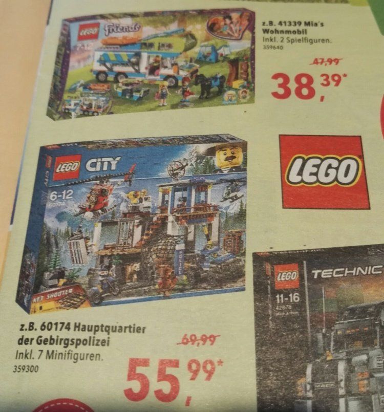 ToysRUs: 20 Prozent auf alle LEGO Sets ab 30 Euro Einkauf