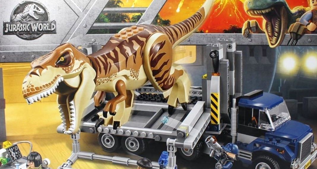 lego jurassic world trex