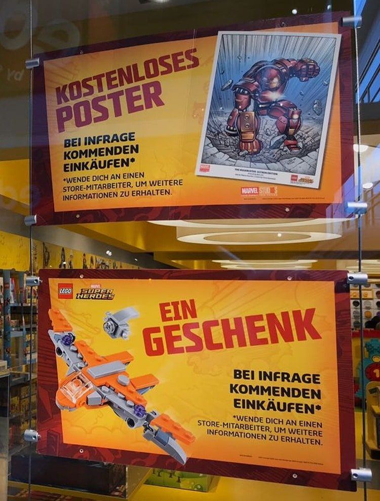 LEGO Store Köln: Bilder vom Marvel Avengers Infinity War Event