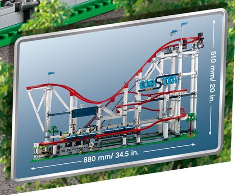 LEGO 10261 Creator Expert Roller Coaster: Detail-Bilder und Videos