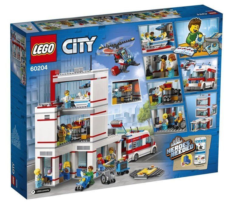 LEGO 60204 City Hospital: Erste Bilder vom neuen Krankenhaus-Set