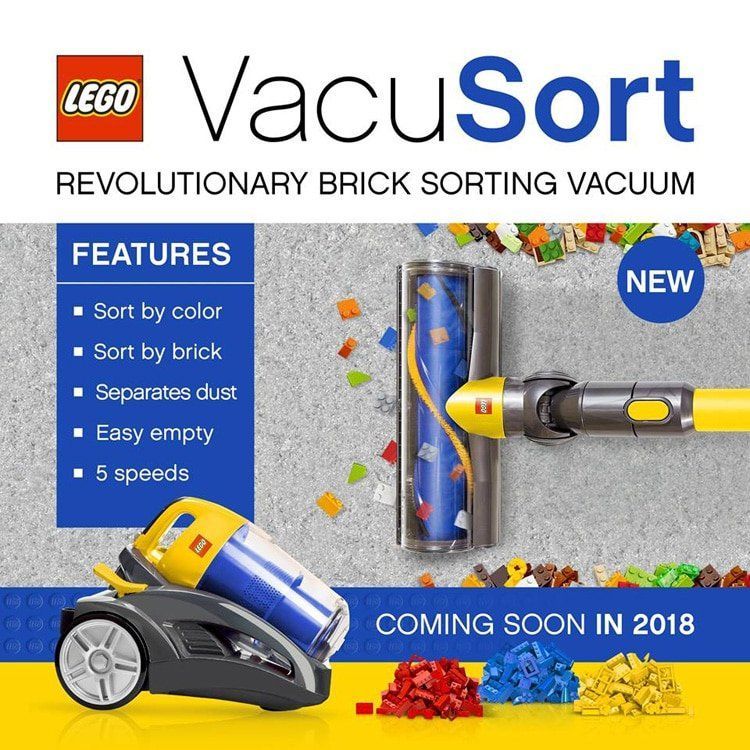 LEGO stellt VacuSort vor: Neuer Staubsauger mit Steine-Sortierfunktion