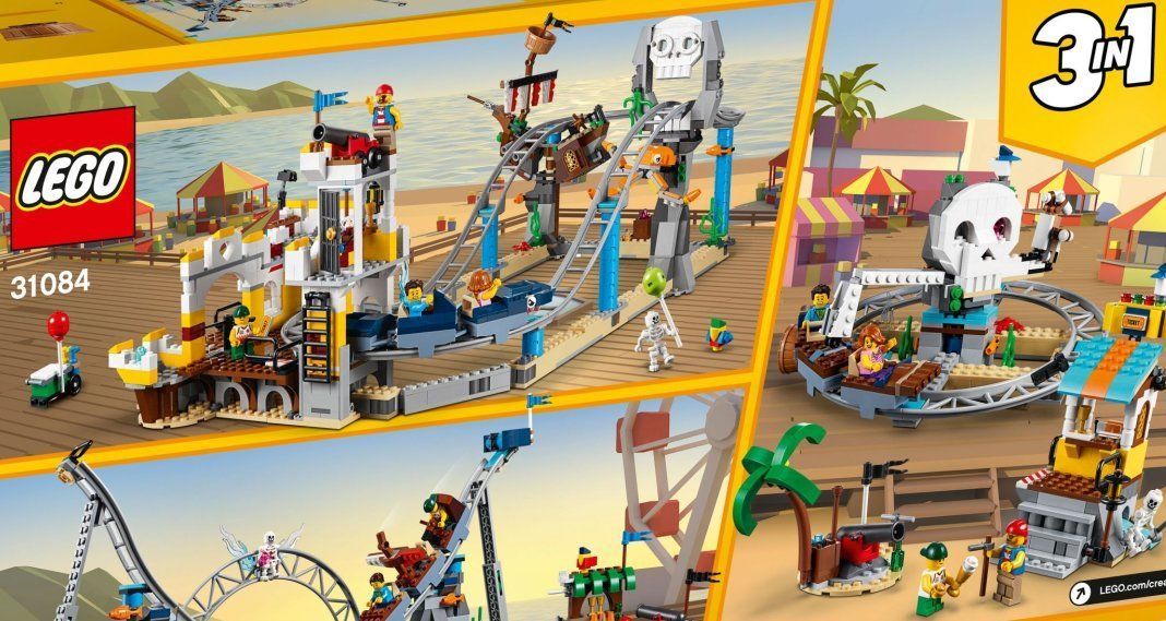 lego  pirates coaster