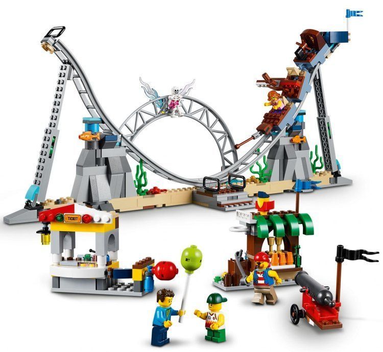 LEGO 31084 Creator 3-in-1 Piraten-Achterbahn im Detail