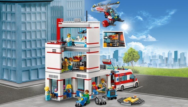 LEGO 60204 City Hospital: Erste Bilder vom neuen Krankenhaus-Set