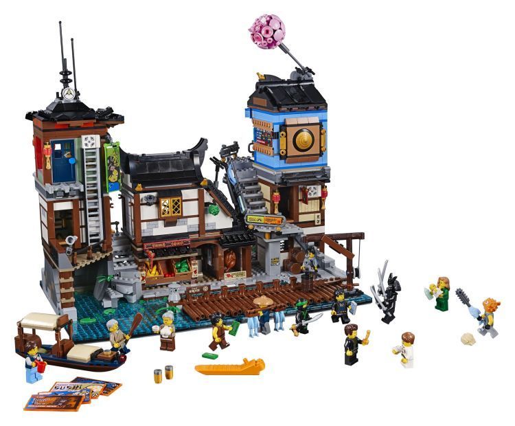 lego ninjago docks  detail