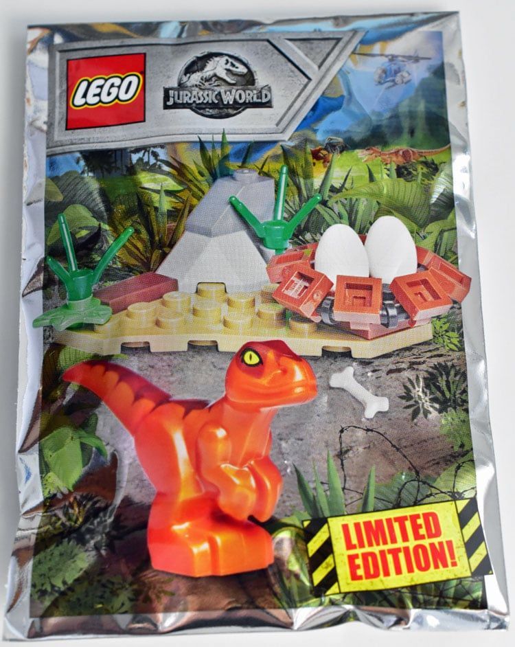 LEGO Jurassic World Magazin Nr. 1 mit Baby-Raptor und Nest im Review
