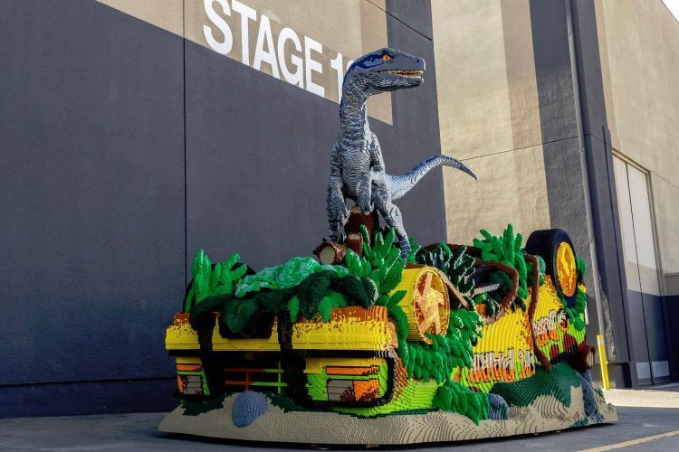 LEGO Jurassic World: Riesiges Modell in den Universal Studios