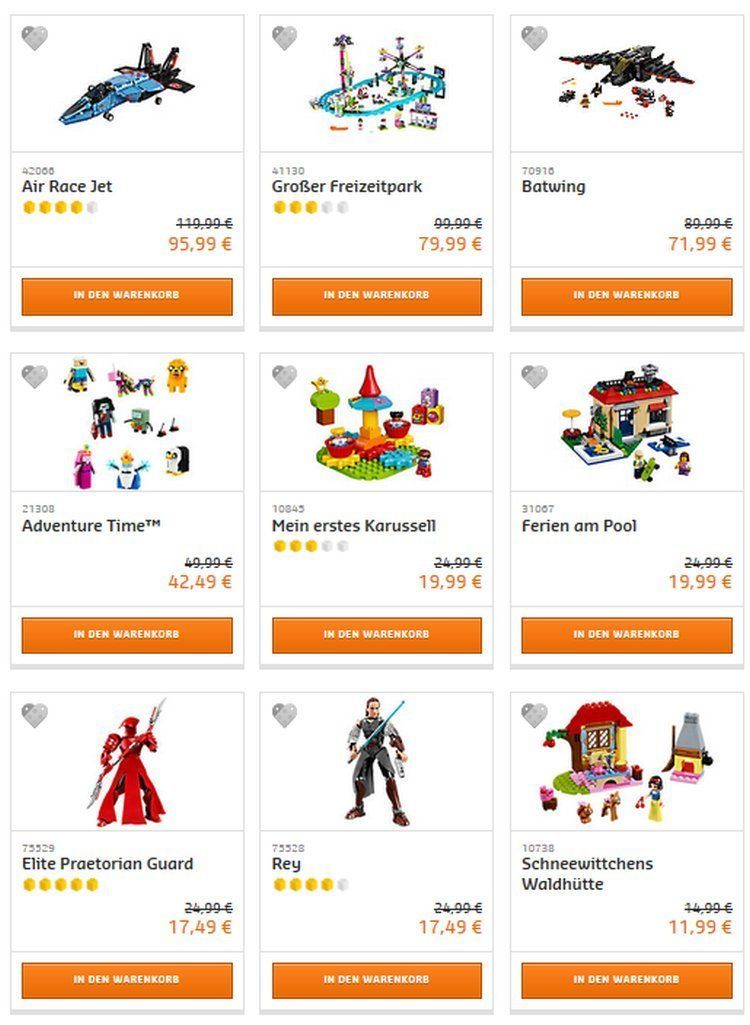 Pre-Summer-Sale: Erste Angebote im LEGO Online-Shop & in den Stores