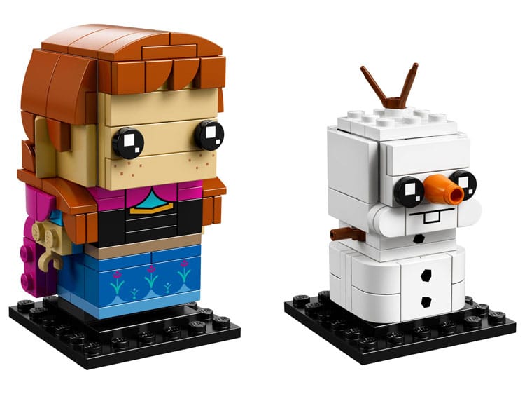 LEGO 41617 und 41618 Disney Frozen BrickHeadz: Offizielle Set-Bilder sind da