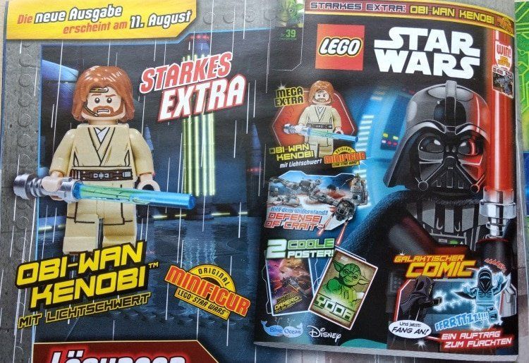 LEGO Star Wars Magazin August 2018: Probe Droid und Heft-Vorschau