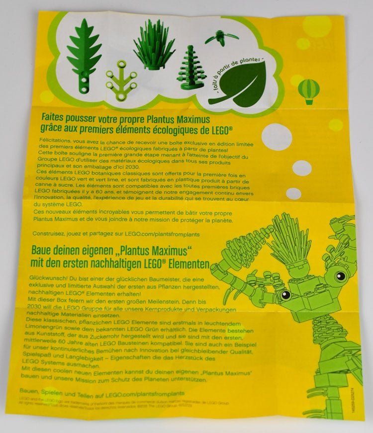 LEGO 40320 Plants from Plants im Review