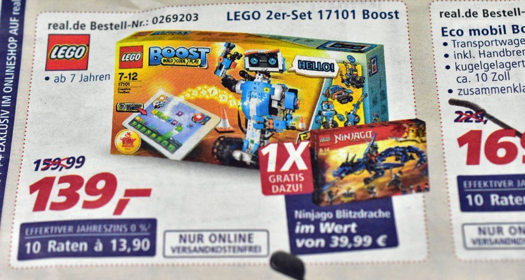 Lego Boost Bundle 17101 Und 70652 Im Angebot Bei Real