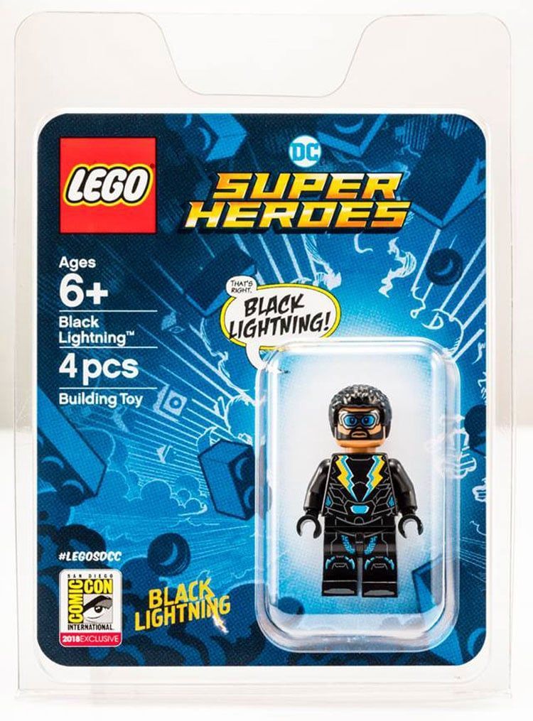 LEGO DC Super Heroes Black Lightning: Exklusive Minifigur (SDCC 2018)