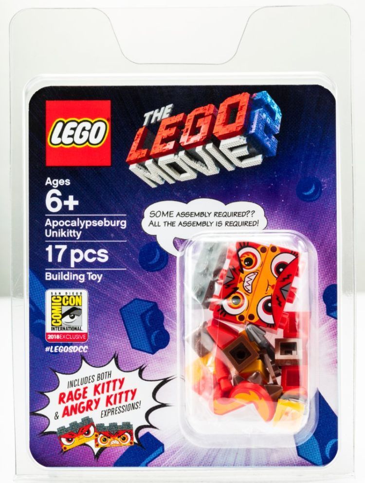 LEGO Movie 2 Apocalypseburg Unikitty: Exklusive Minifigur (SDCC 2018)