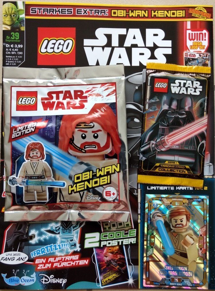 LEGO Star Wars Magazin September 2018: Obi-Wan Kenobi und Heft-Vorschau