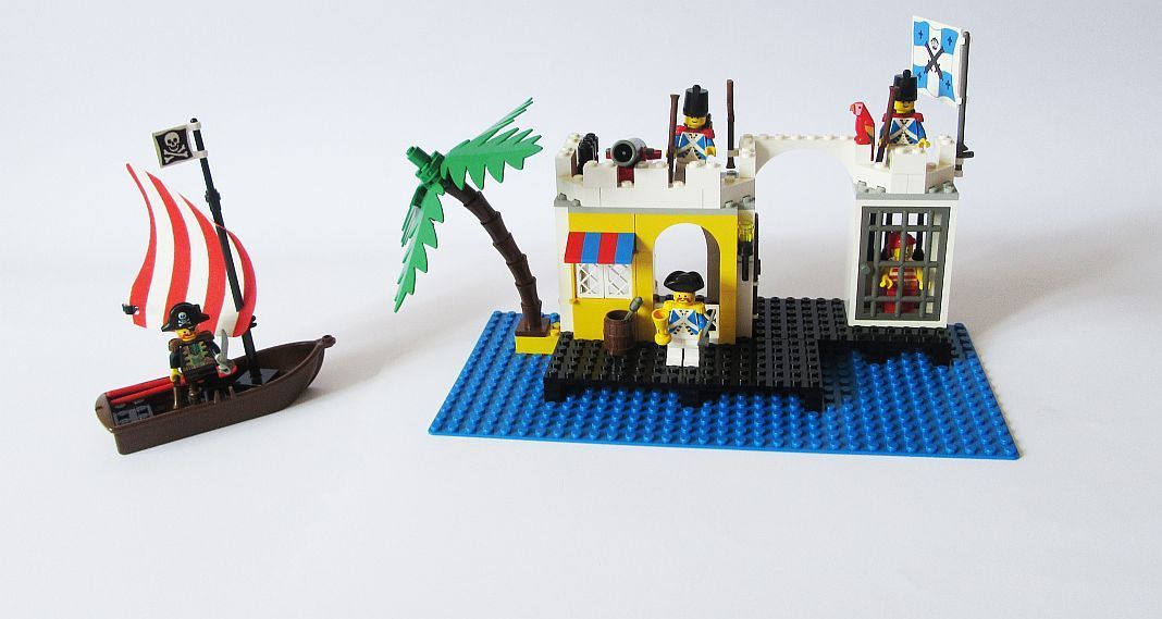 Hochgeladen zu LEGO 6267 Lagoon Lock-Up von 1991 im Classic-Review