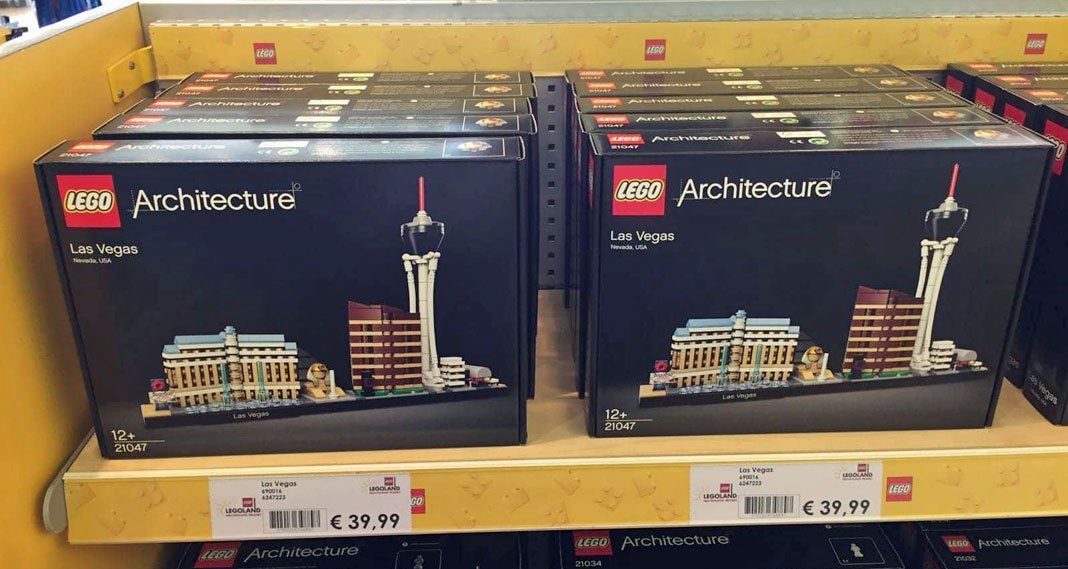 LEGO Architecture 21047 Las Vegas im LEGOLAND Deutschland gesichtet