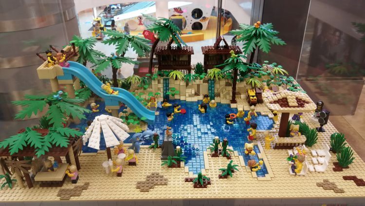Rheinpark-Center: LEGO Ausstellung mit Lokführerschein und Gratis-Polybag