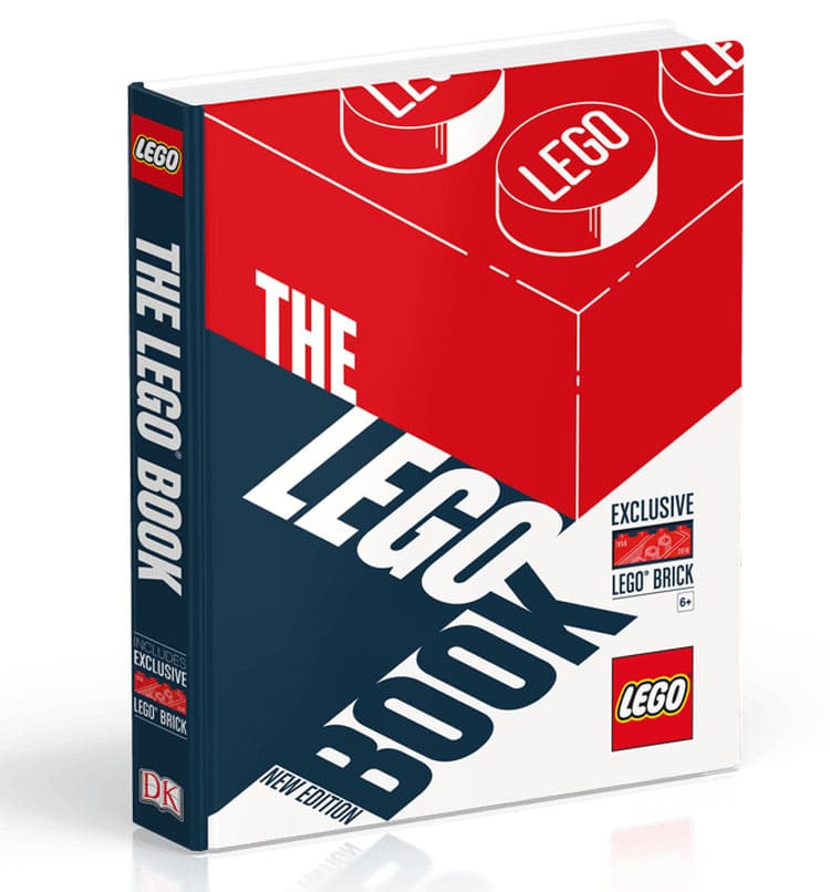 Das LEGO Buch Jubiläumsausgabe mit exklusivem 2x4 Stein: So sieht er aus