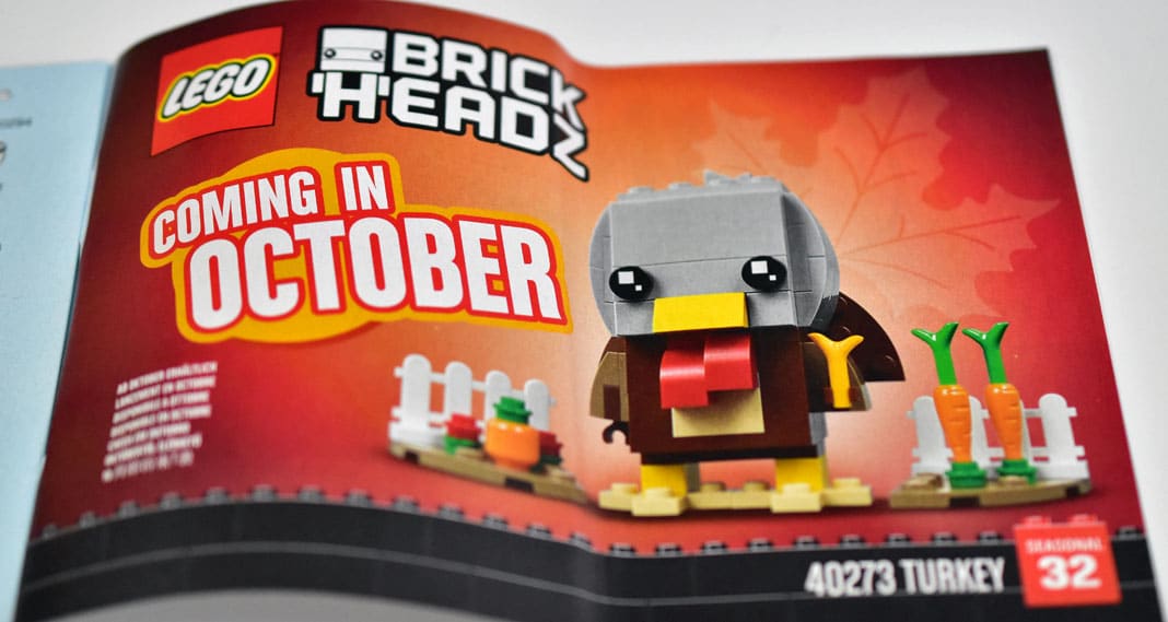 LEGO Seasonal BrickHeadz 40272 Halloween Witch im Review