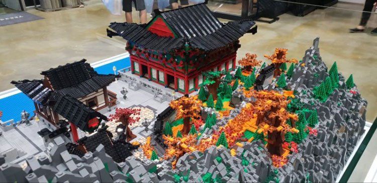 LEGO Overwatch: Neue Busan Karte als LEGO Modell beim Fan Festival