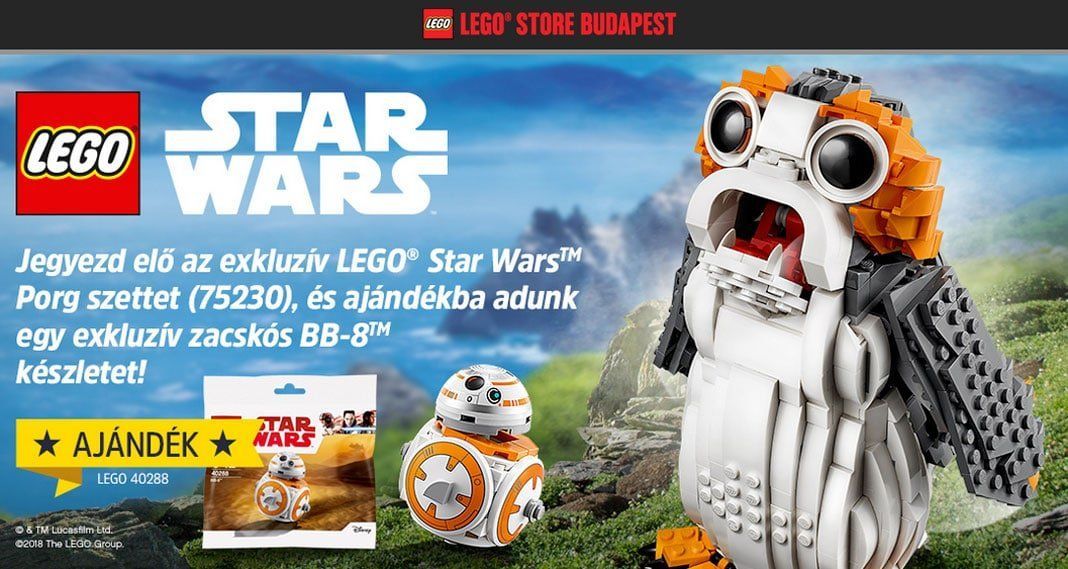 LEGO Star Wars 75230 Porg: Release im Oktober bestätigt
