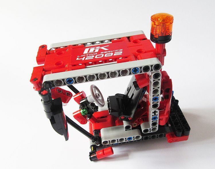 1 x Lego Technic Panele rot Verkleidung 8 Seite B schmal lang grosses Loch Fairi