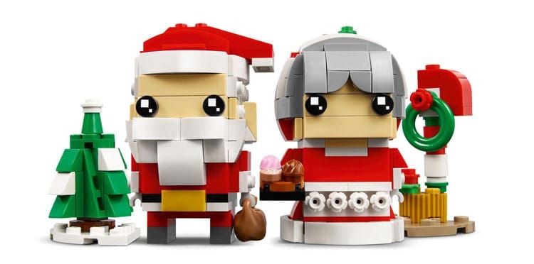 LEGO Seasonal BrickHeadz 40273 & 40274: Offizielle Set-Bilder