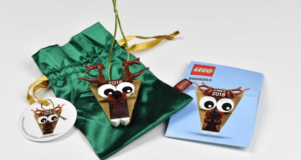 LEGO Seasonal 5005253 Christmas Ornament 2018 im Review