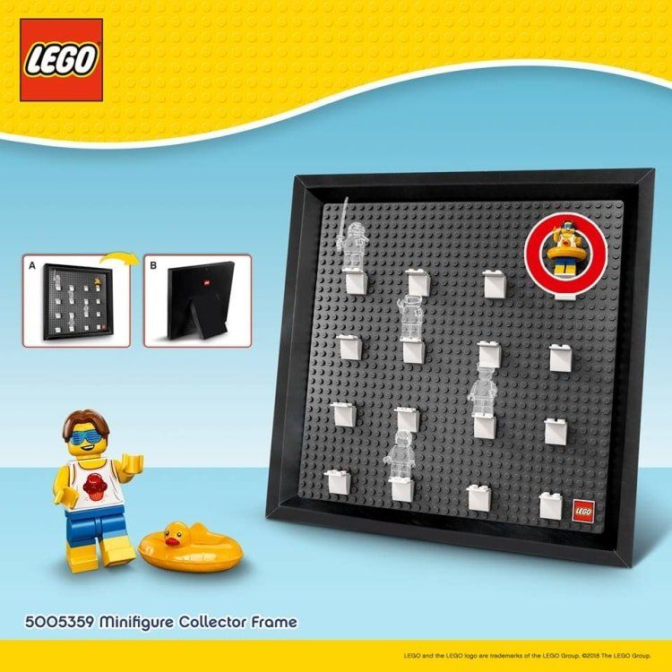 LEGO 5005359 Sammelrahmen mit exklusiver Minifigur: Offizielle Bilder