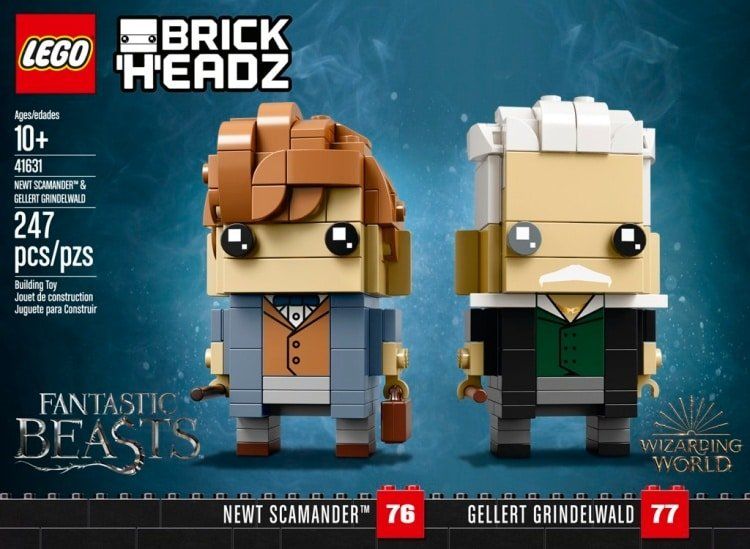 LEGO BrickHeadz: Newt Scamander & Gellert Grindelwald (41631) vorgestellt