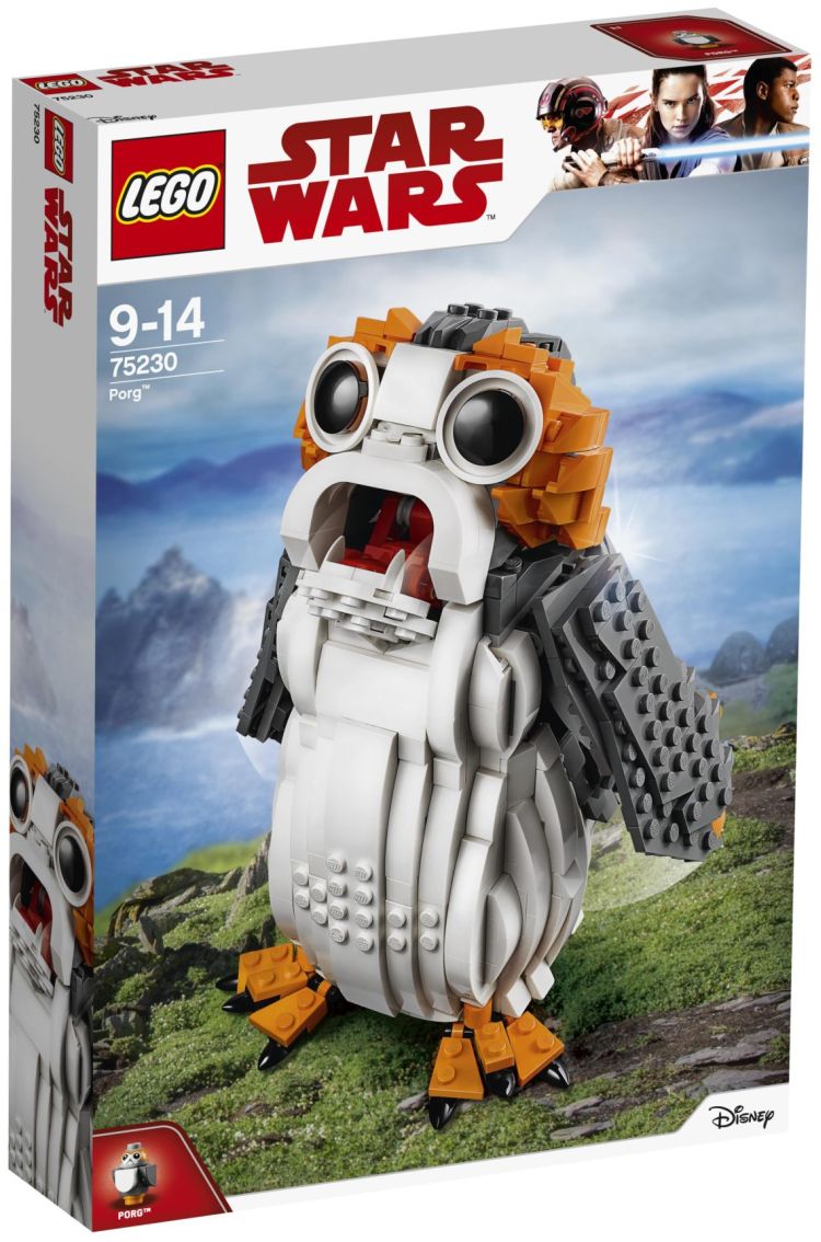 LEGO Star Wars 75230 Porg bei Amazon gelistet