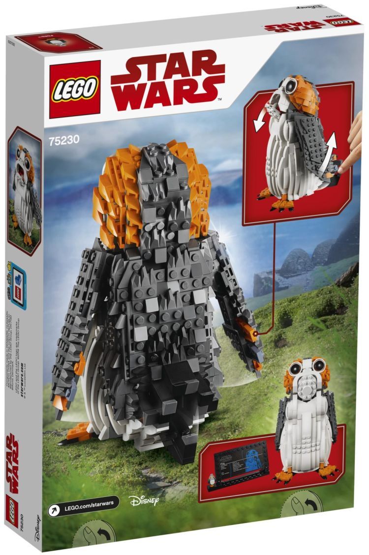 LEGO Star Wars 75230 Porg bei Amazon gelistet