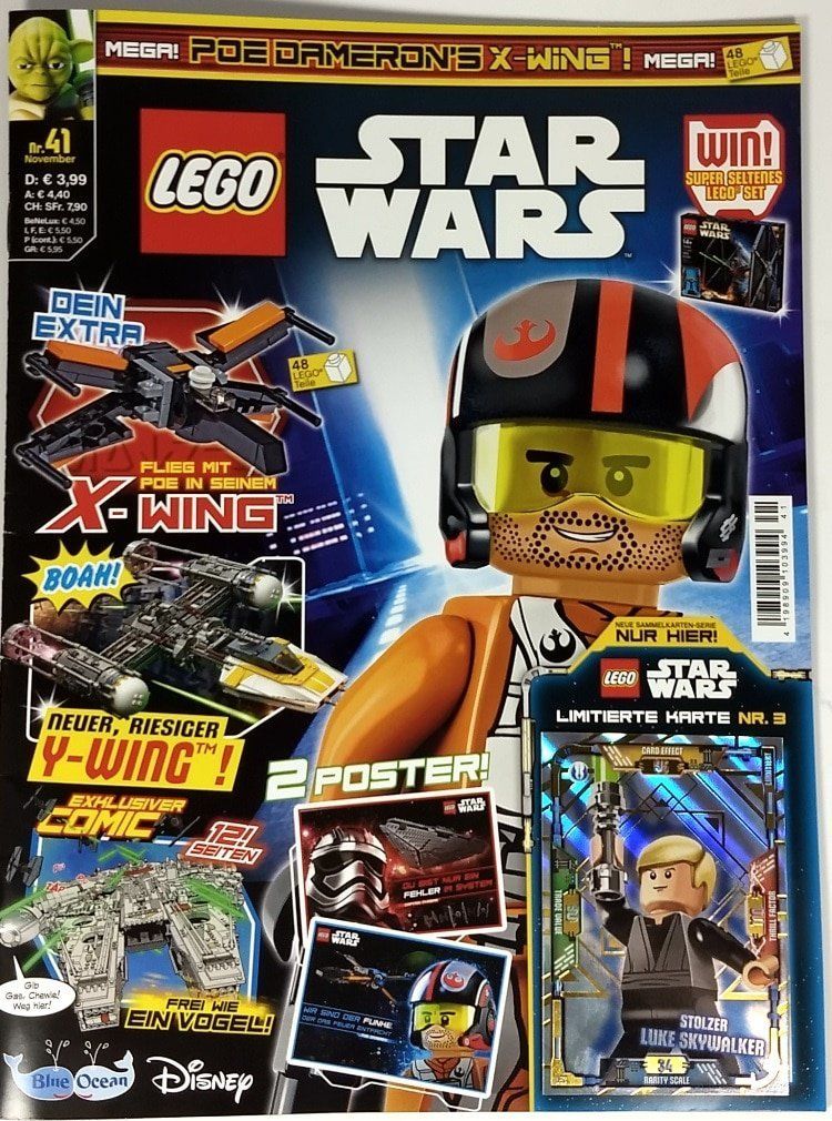 LEGO Star Wars Magazin November 2018: X-Wing und Heft-Vorschau
