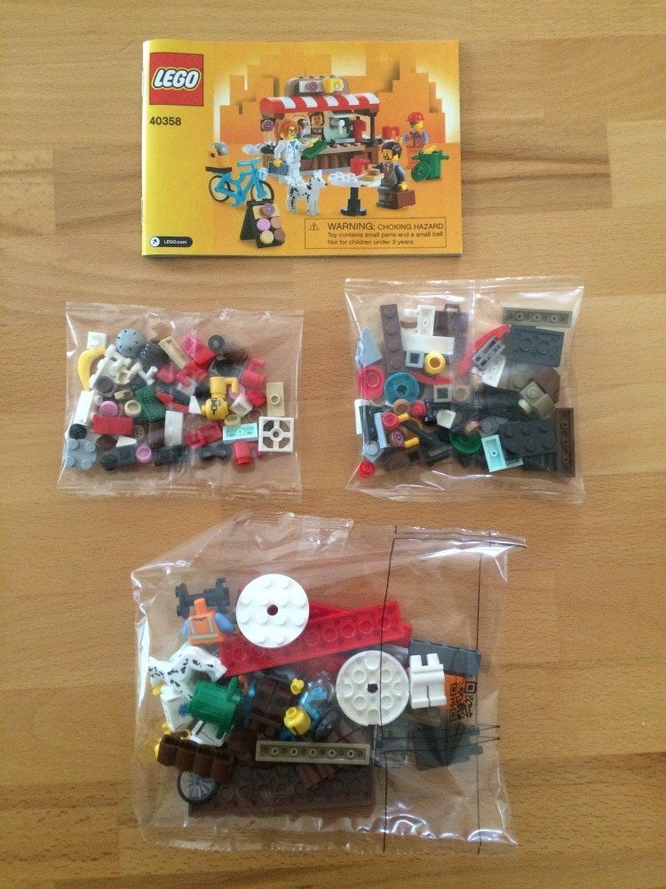 Lego Bean es Donut 40358 BOX BESCHÄDIGT 