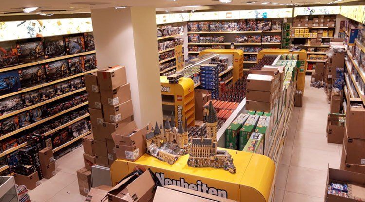 Neuer LEGO Mono-Store in Hamburg verkauft auch Einzelsteine