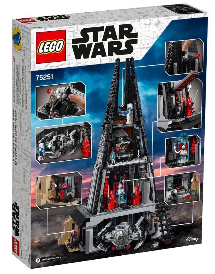 LEGO Star Wars 75251 Darth Vader's Castle: Offizielle Set-Bilder
