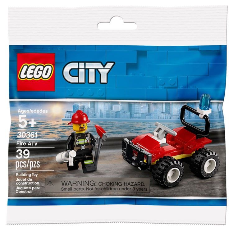 LEGO City 30361 Fire ATV: Neues Feuerwehr-Polybag kommt
